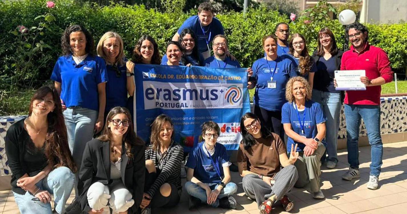 Escola do Galeão promove mobilidades Erasmus em Itália