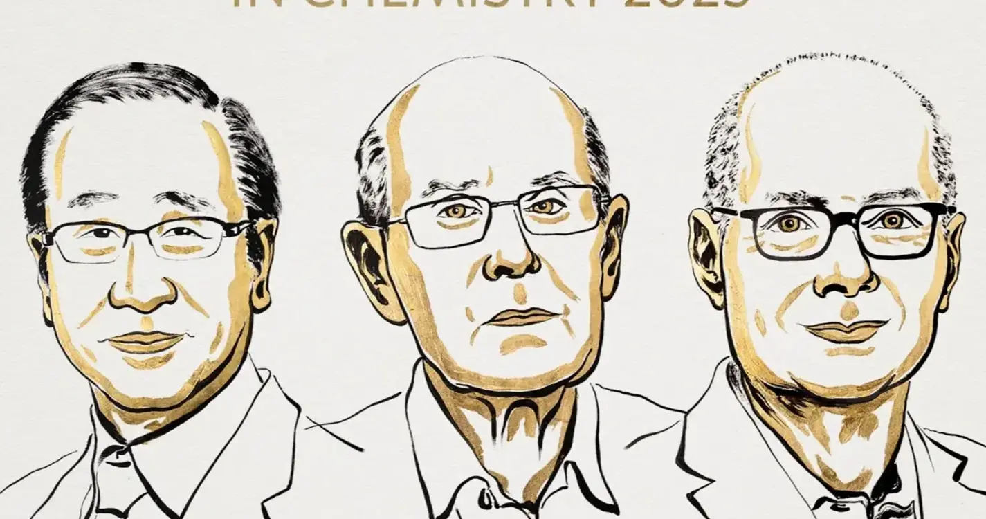 Nobel da Química atribuído pelo desenvolvimento de estruturas metalorgânicas