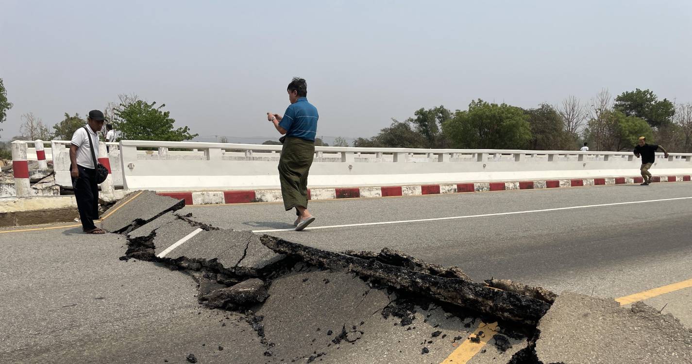 Sismo com magnitude de 7,7 graus atinge noroeste de Myanmar