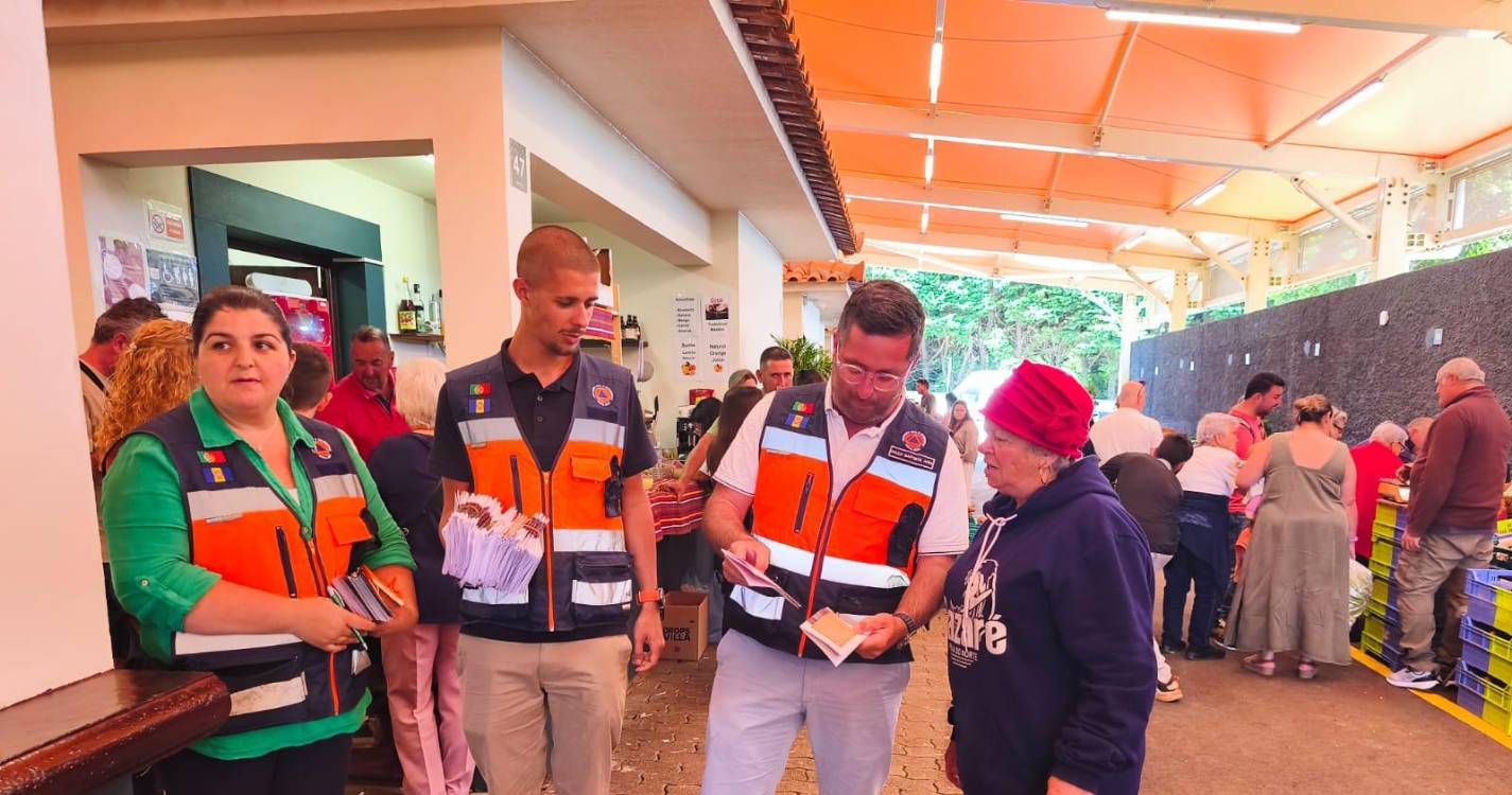 Proteção Civil de Santa Cruz nas Festas de Santo António
