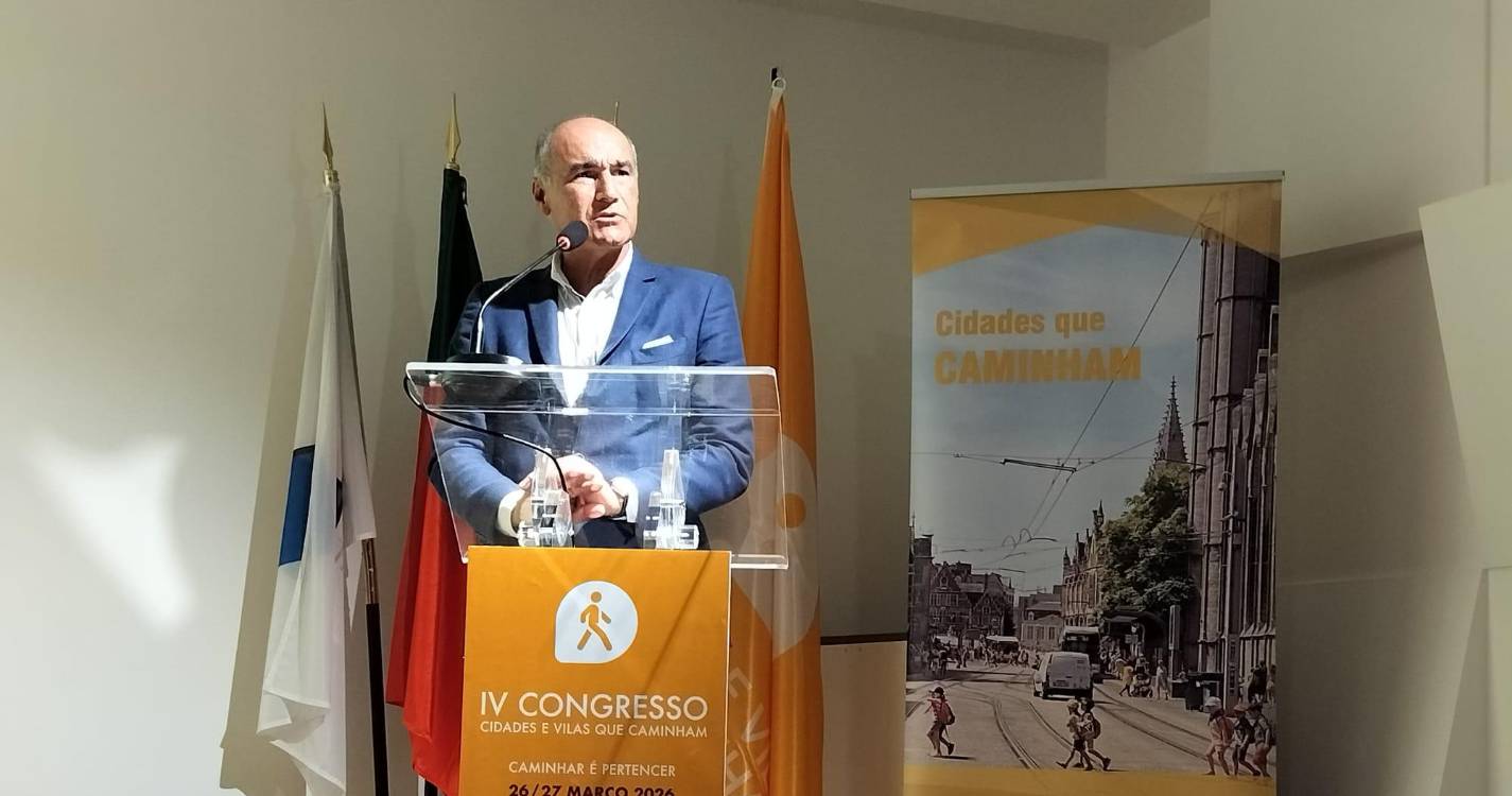 Jorge Carvalho realça a importância das políticas municipais de mobilidade pedonal centradas nas pessoas