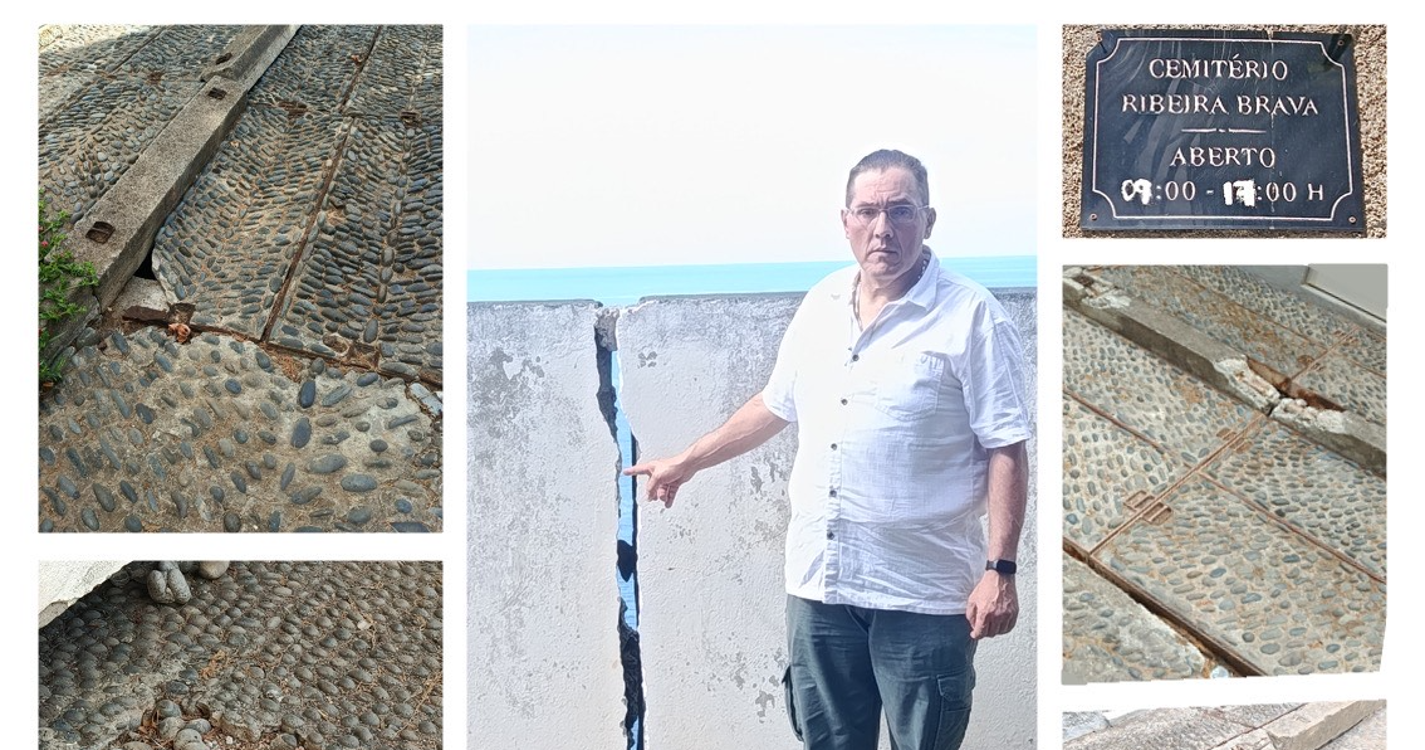 PTP alerta para estado “degradado” do Cemitério da Ribeira Brava