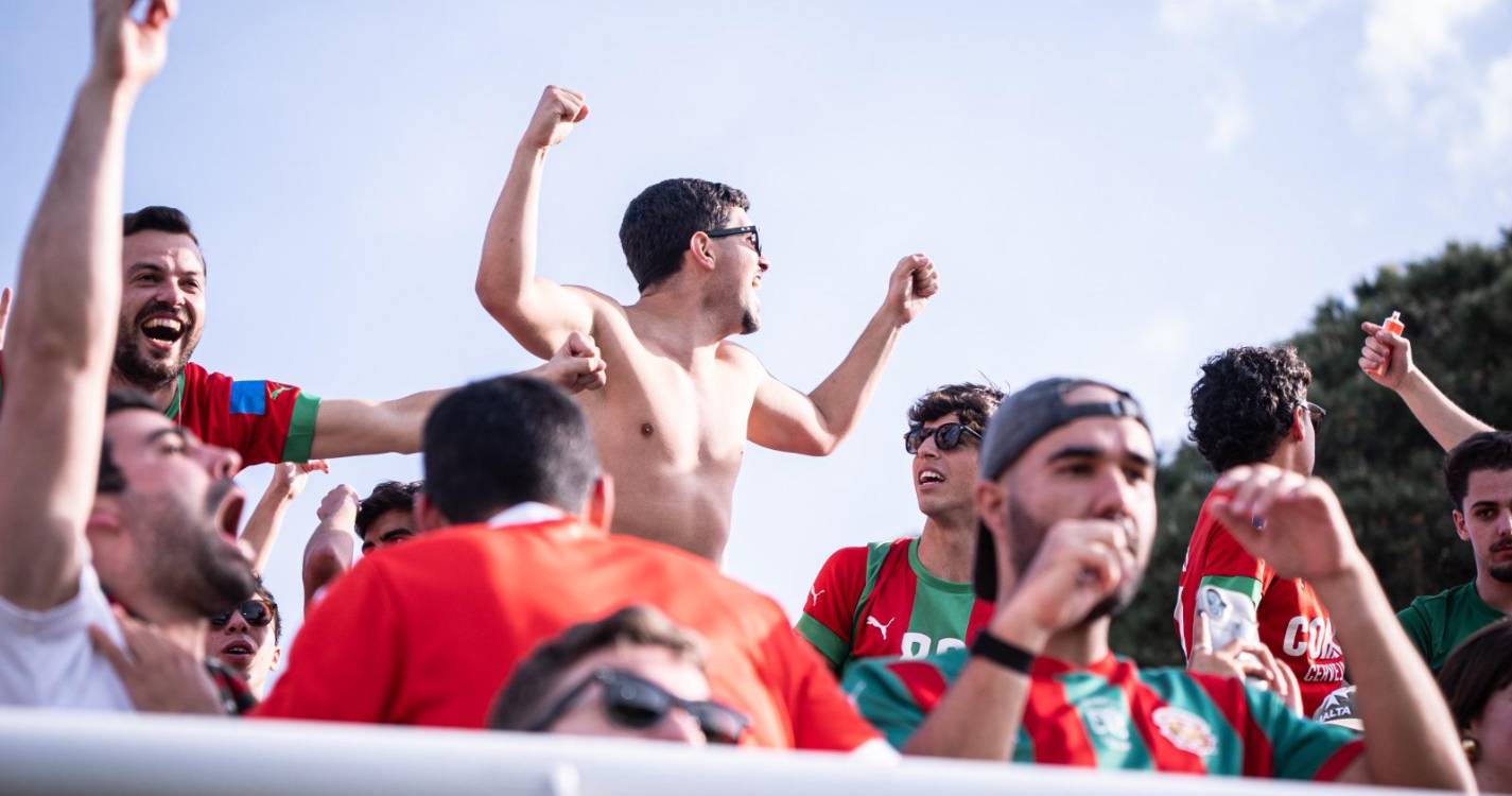 Marítimo: Veja como jogadores e adeptos festejaram após o jogo