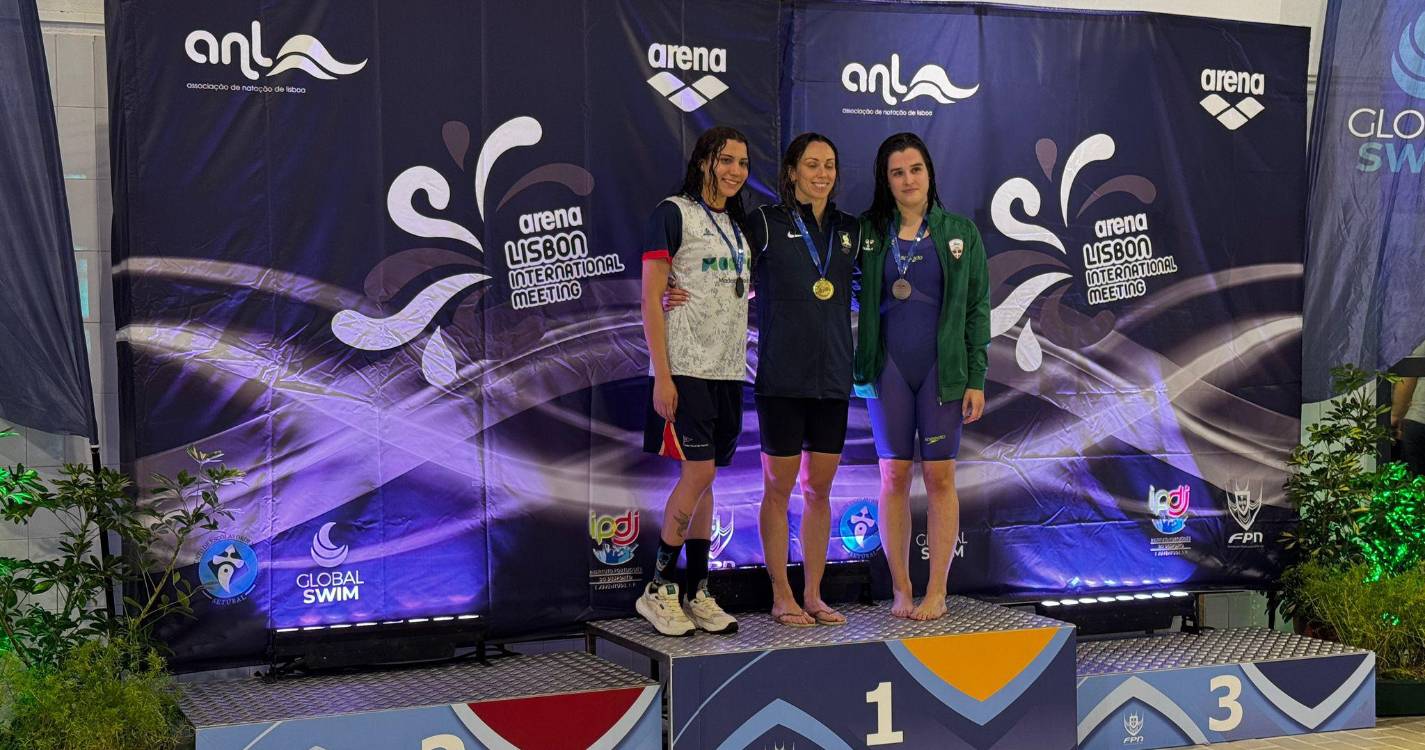 Atleta do Clube Naval conquista duas medalhas de prata no Arena Lisbon International Meeting