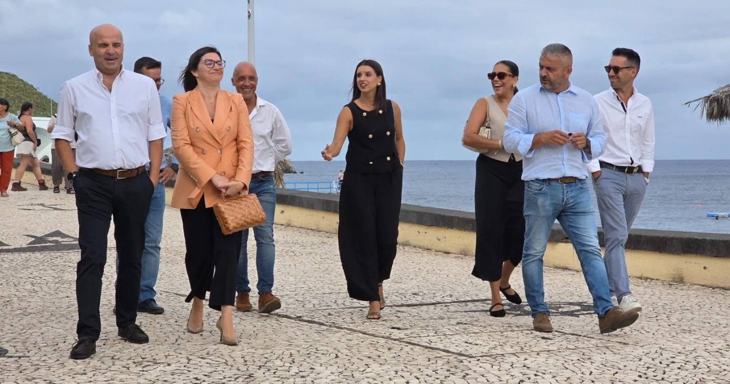 Saturnino Sousa quer avançar com um projeto para requalificar toda a frente mar de Santa Cruz