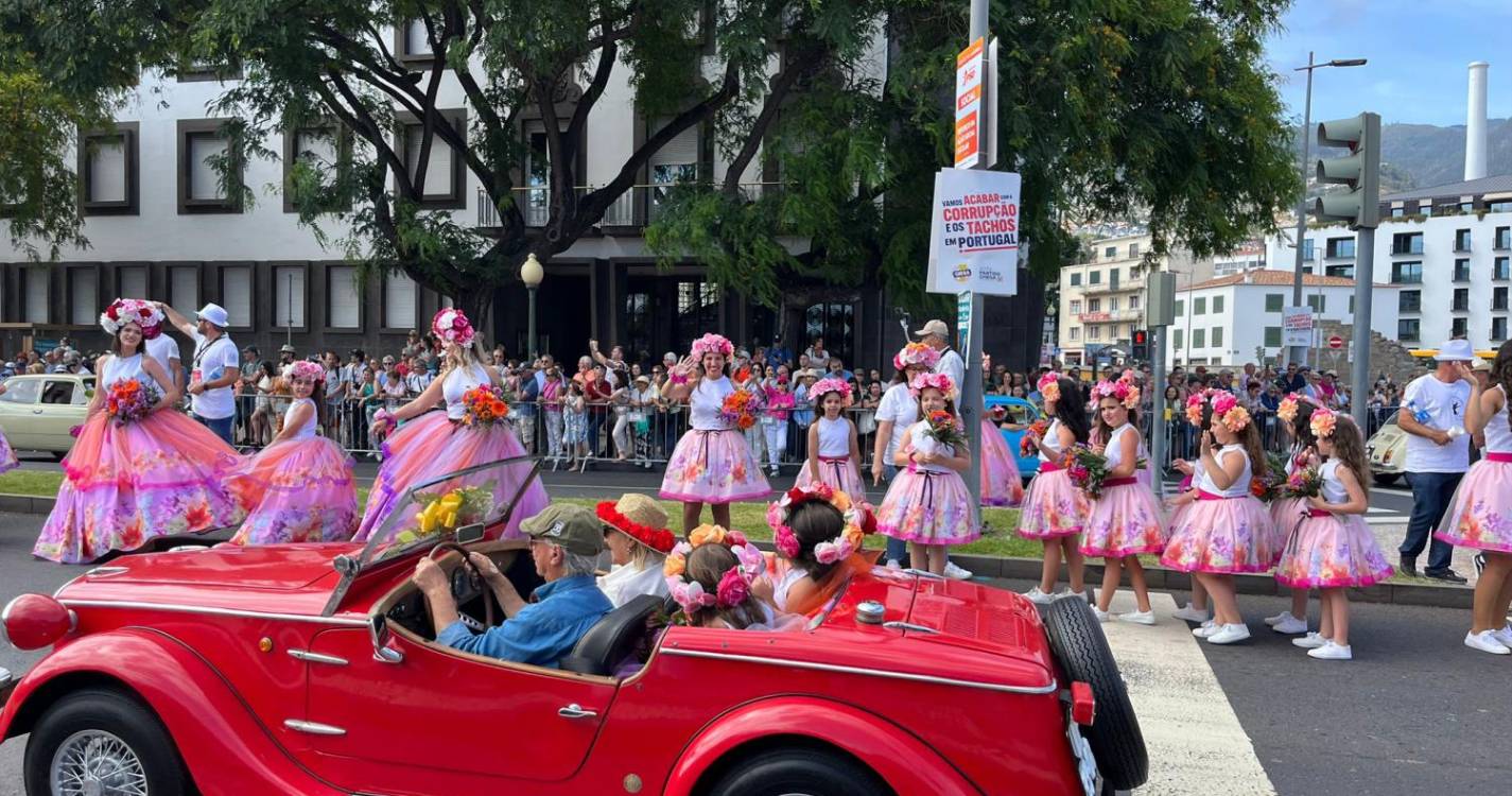202 viaturas clássicas animam esta tarde pela Avenida (com fotos e vídeos)