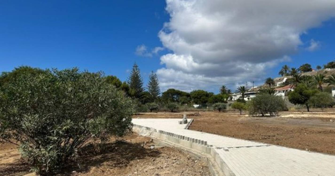 Parque Urbano do Porto Santo pronto no final de julho