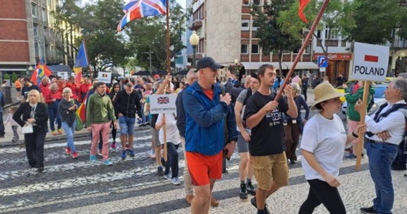 Maratona do Funchal: 'Masters' desfilaram antes da competição