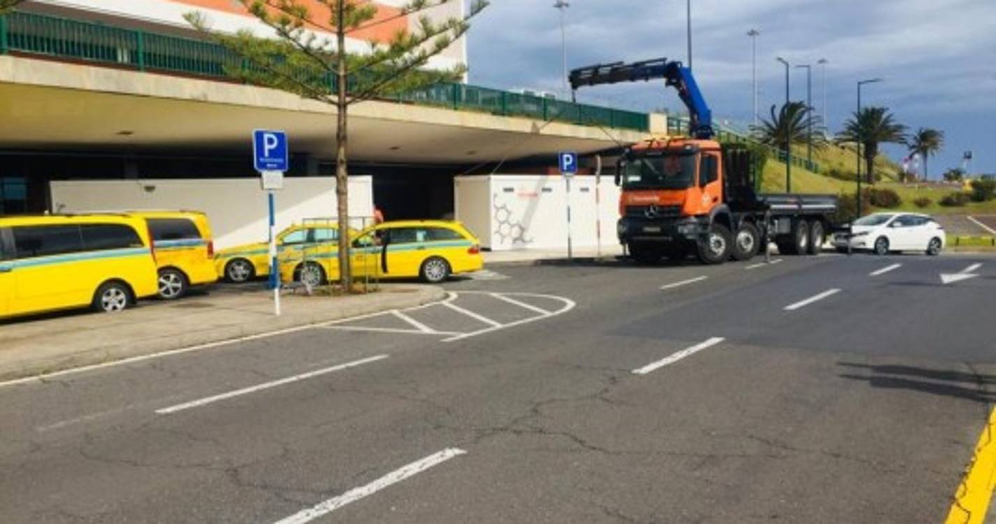 Centro covid no Aeroporto começa a ser desmontado (com fotos)