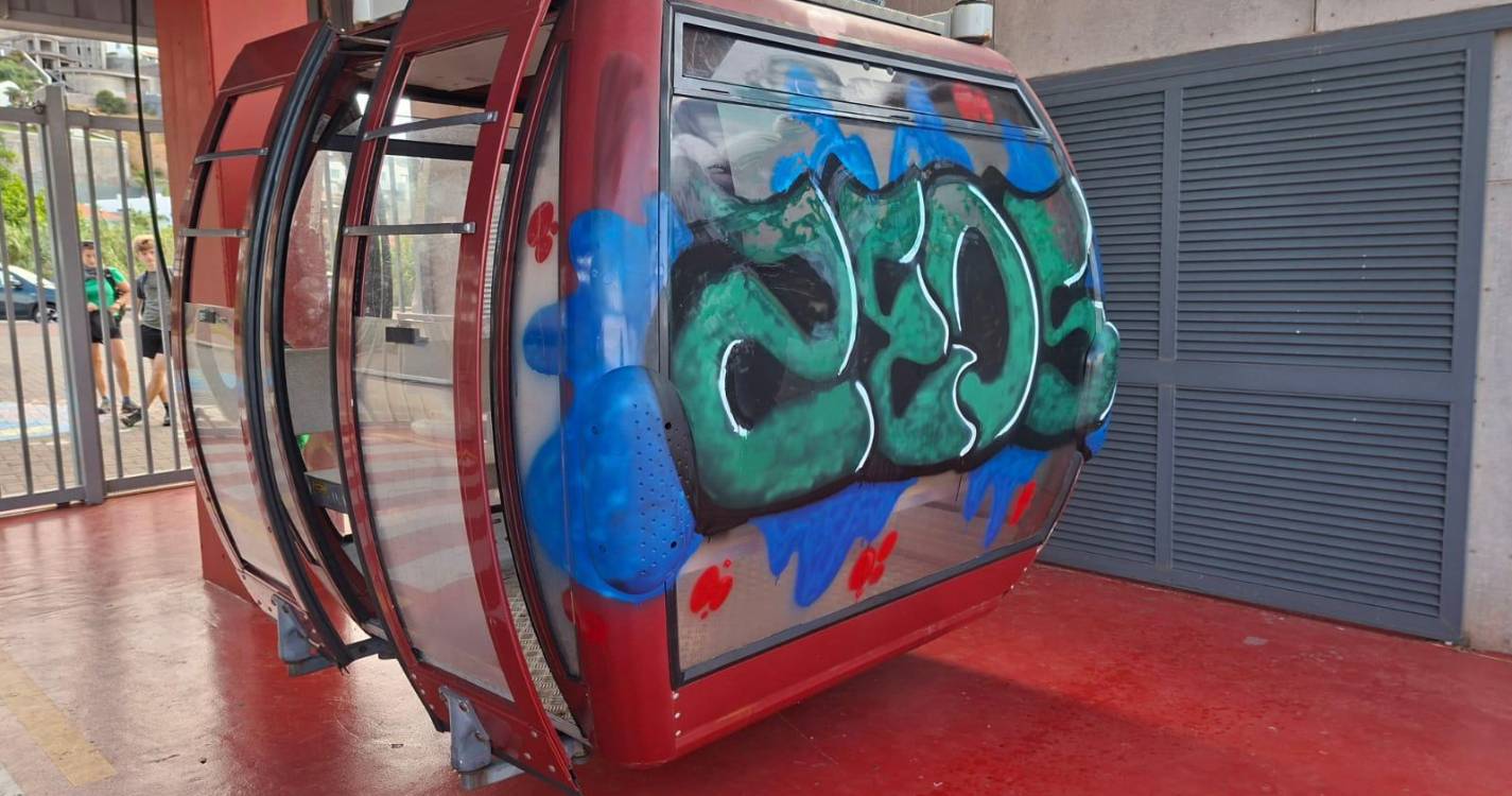 Teleférico do Garajau alvo de vandalismo