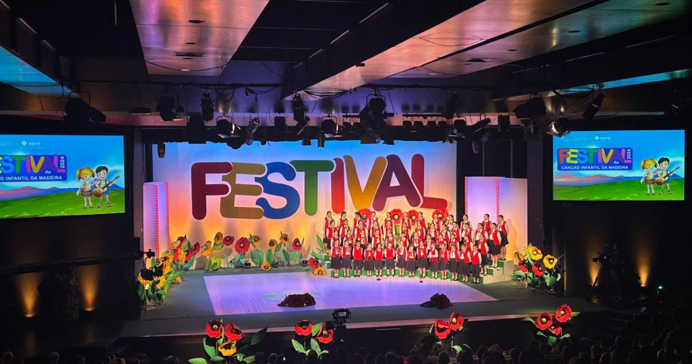 Já arrancou o Festival da Canção Infantil da Madeira