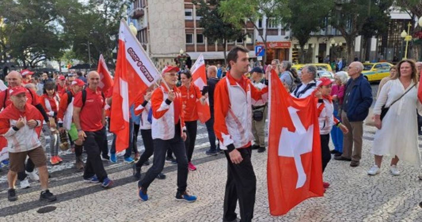 Maratona do Funchal: 'Masters' desfilaram antes da competição