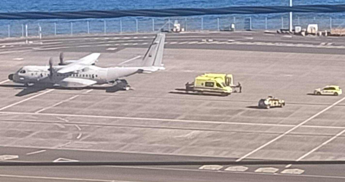 Força Aérea transporta quatro doentes para a Madeira
