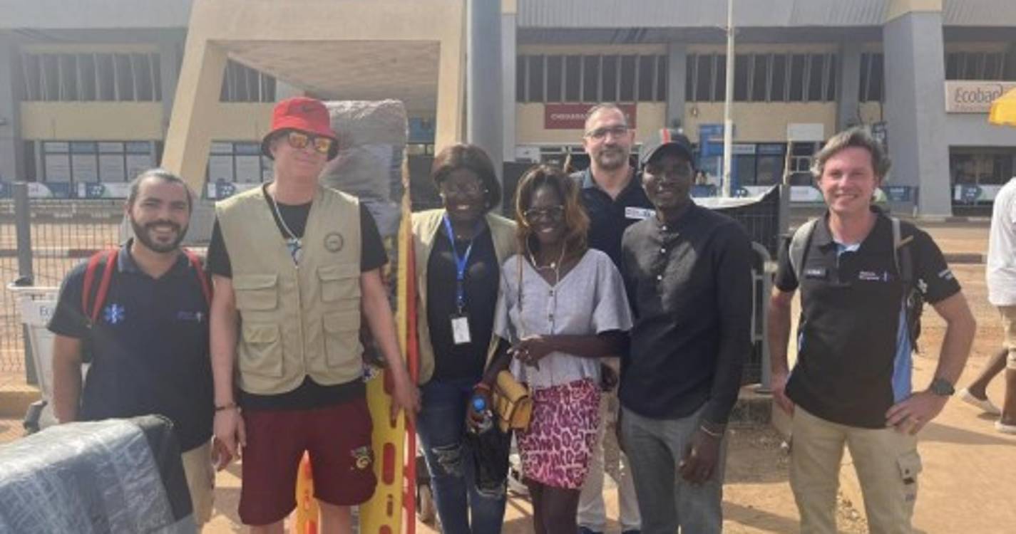 Madeira Emergência em missão humanitária em Guiné-Bissau (com fotos)