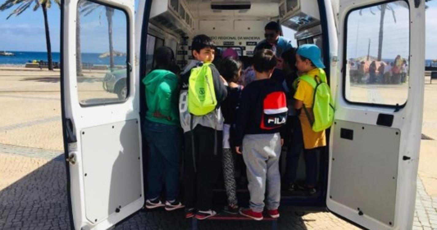 Exposição de agentes de proteção civil em Machico [com fotos]