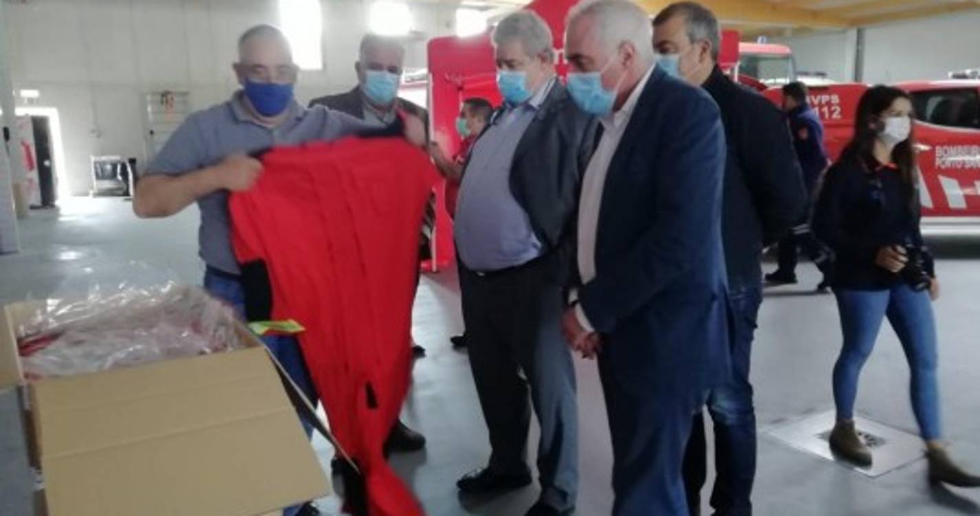 Bombeiros Voluntários do Porto Santo receberam material