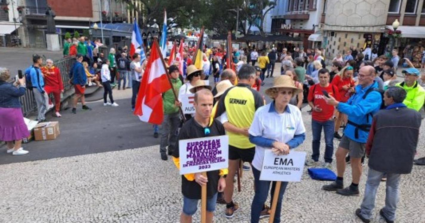 Maratona do Funchal: 'Masters' desfilaram antes da competição