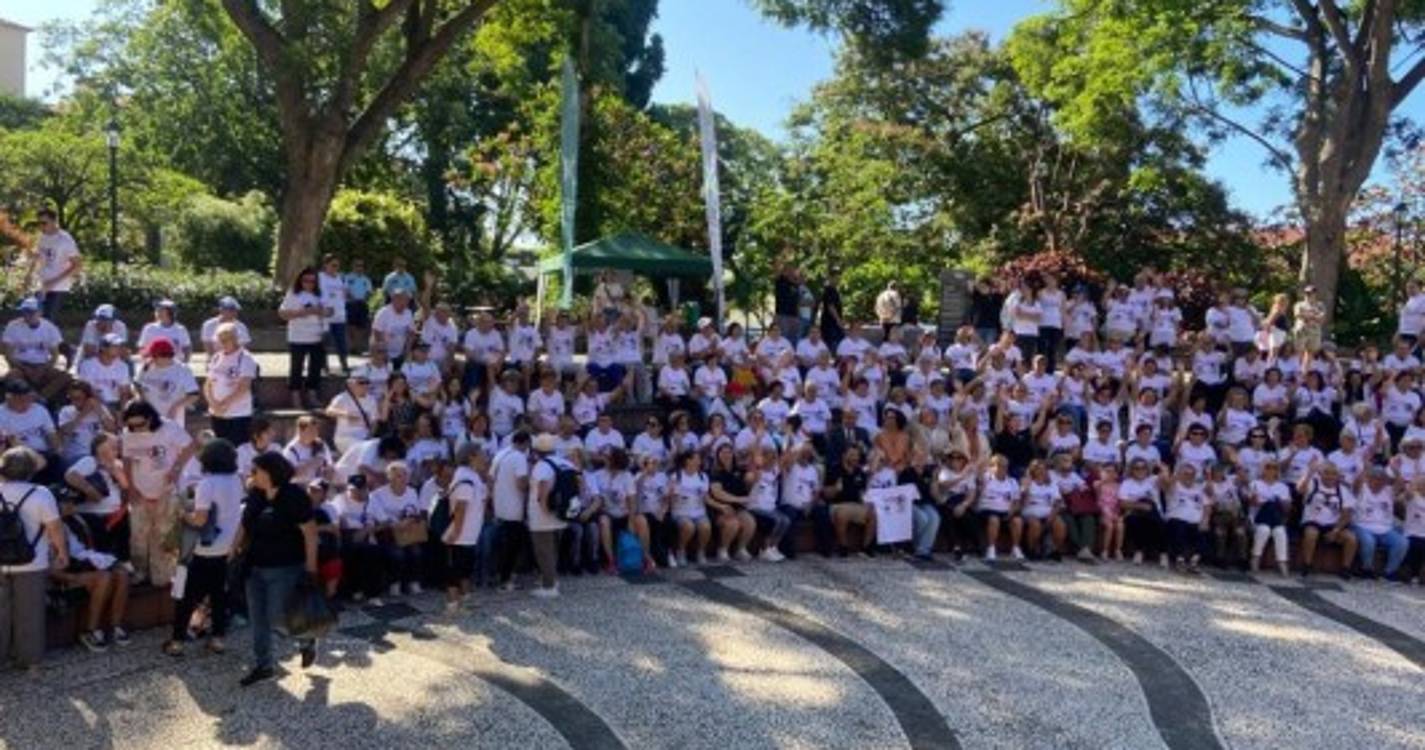 Um milhar de idosos participou em evento no Jardim Municipal (com fotos)