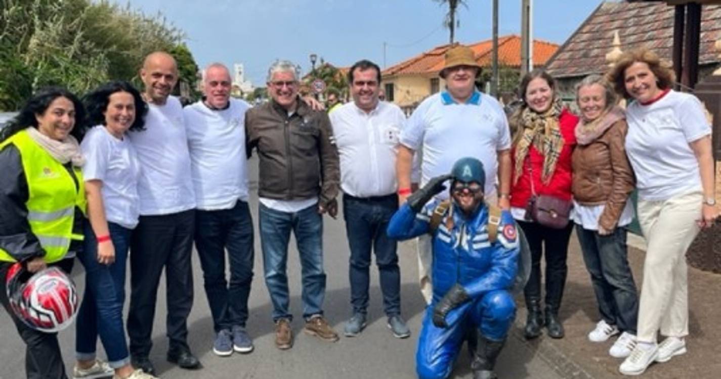 600 motas percorrem mais de 200 km pelos profissionais de Saúde da Madeira