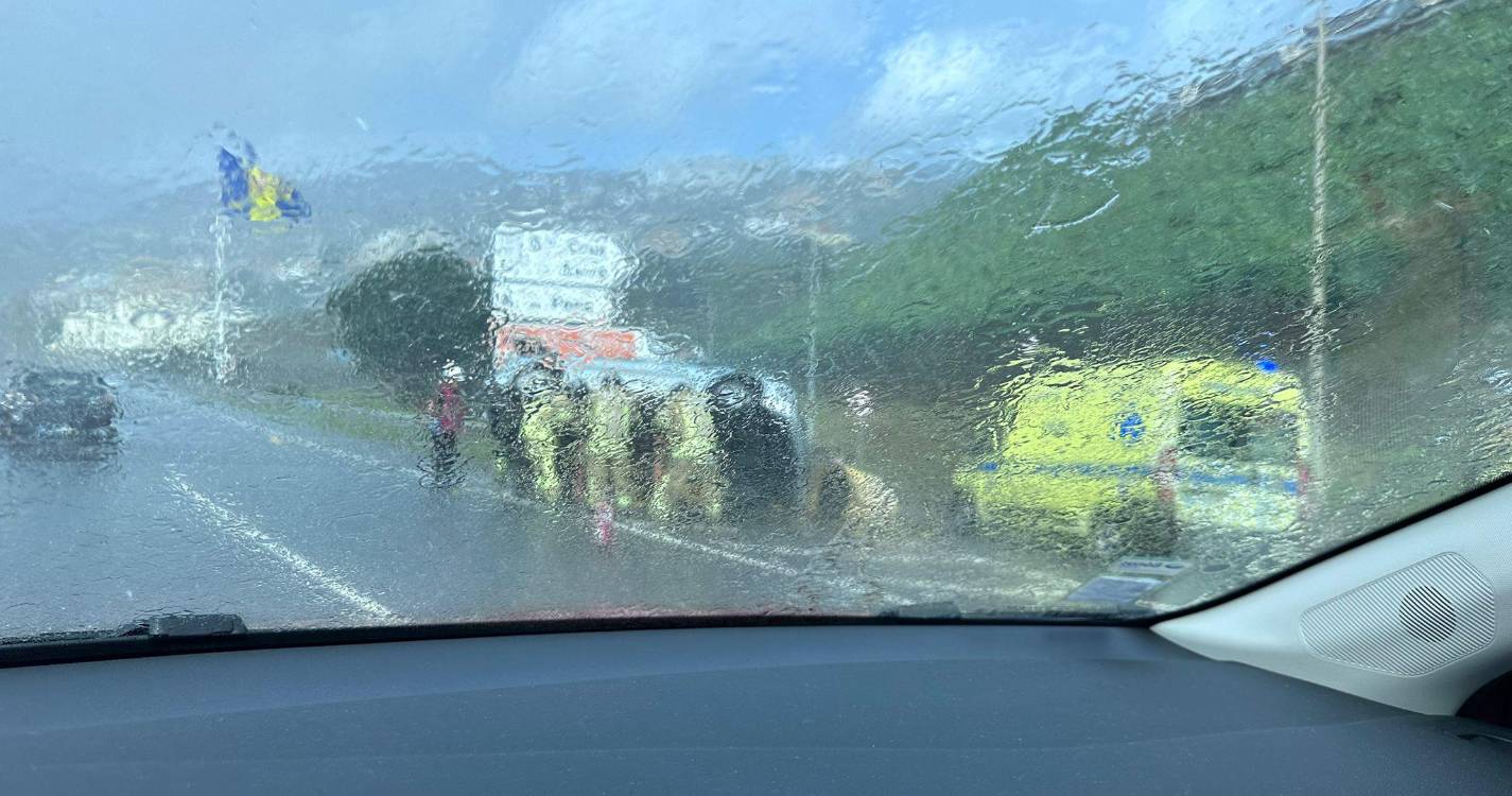 Despiste na Via Rápida em Santa Cruz (com vídeo)