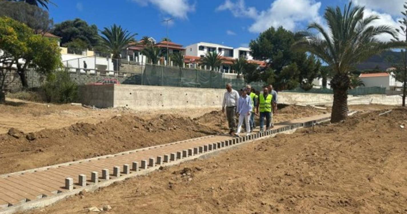 Parque Urbano do Porto Santo pronto no final de julho