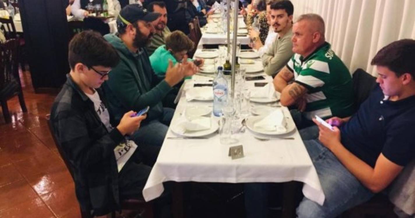 Veja quem está no almoço de sportinguistas no restaurante ‘O Lagar’ (com fotos)
