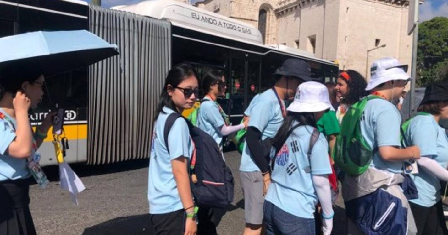 Lisboa JMJ 2023: A alegria invadiu os jardins de Belém (com fotos)