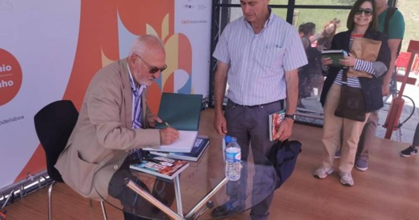 Raimundo Quintal apresentou duas publicações na Feira do Livro de Lisboa (com fotos)