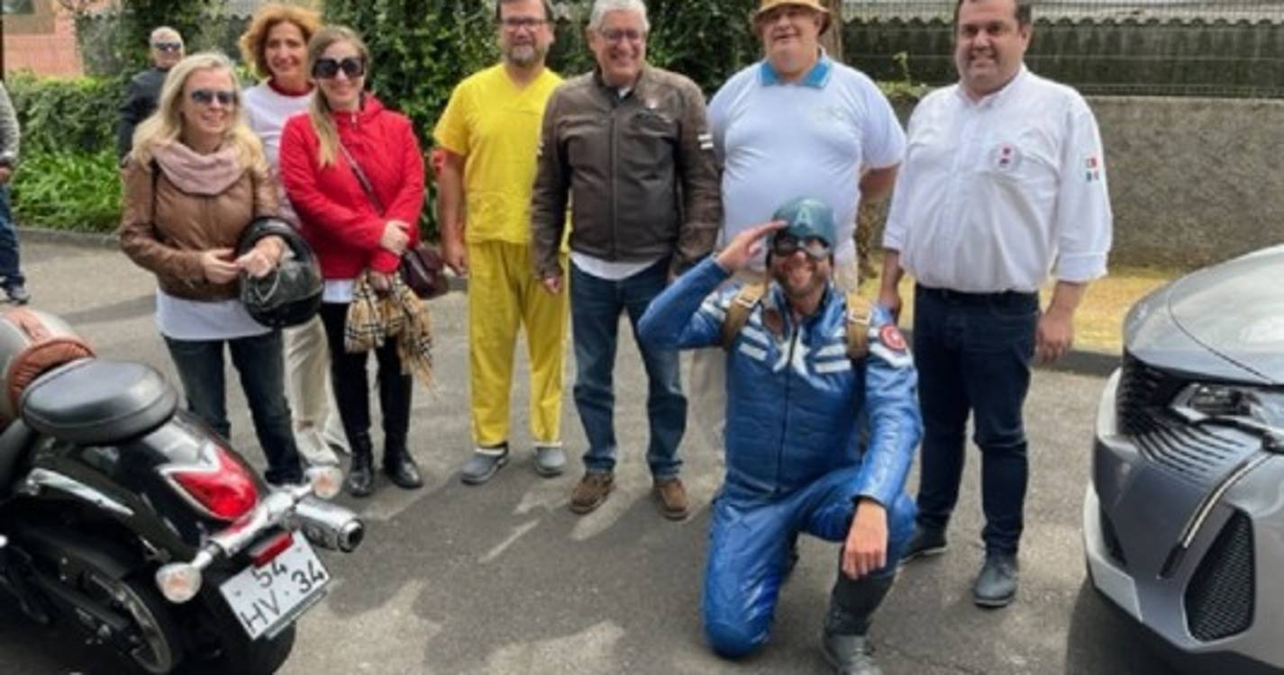 600 motas percorrem mais de 200 km pelos profissionais de Saúde da Madeira