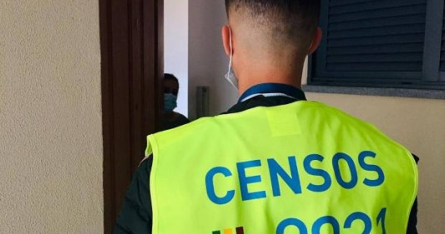 94,5% dos alojamentos já estão recenseados