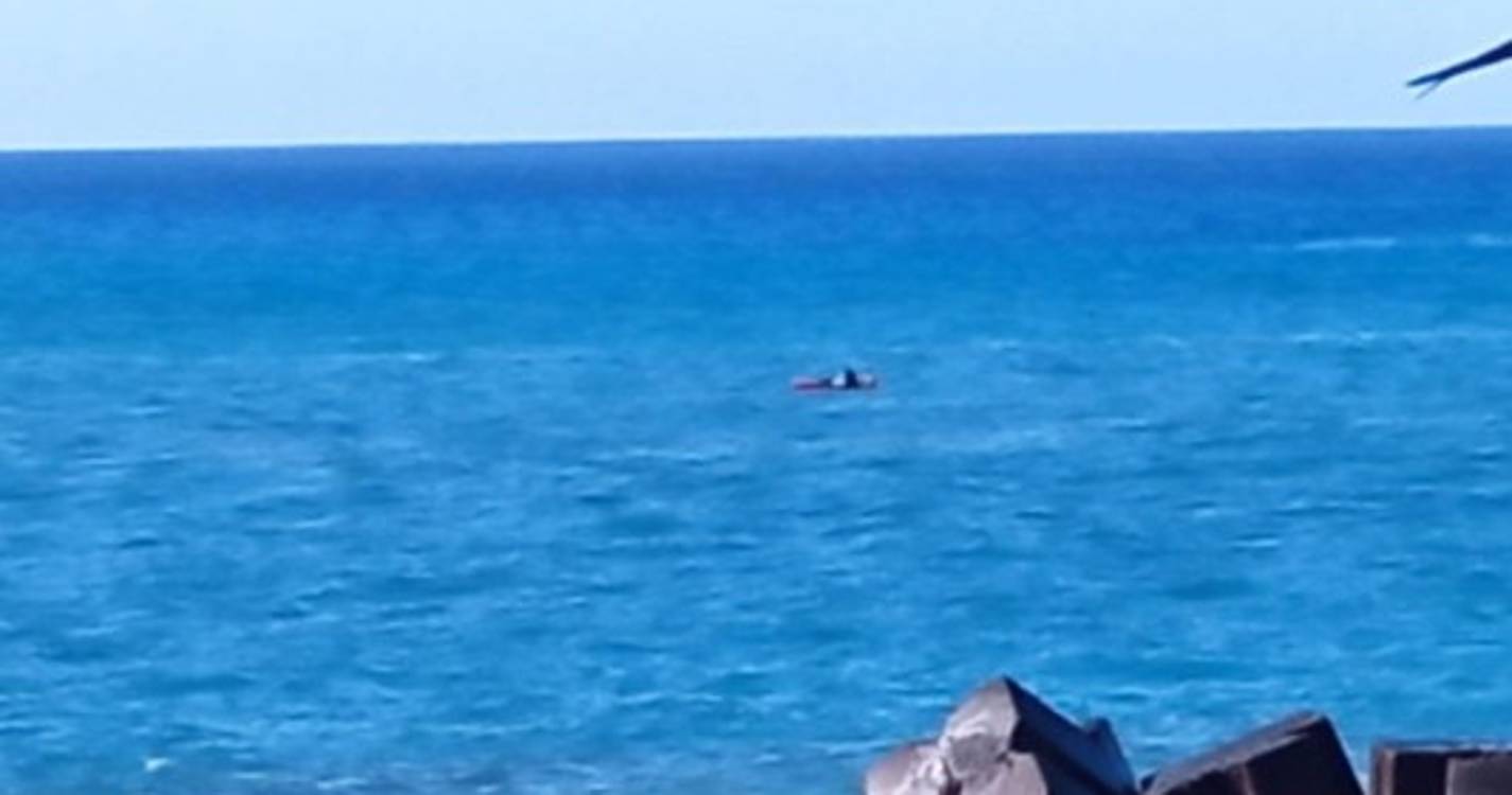 Veja as imagens do salvamento e resgate no cais da Ponta de Sol