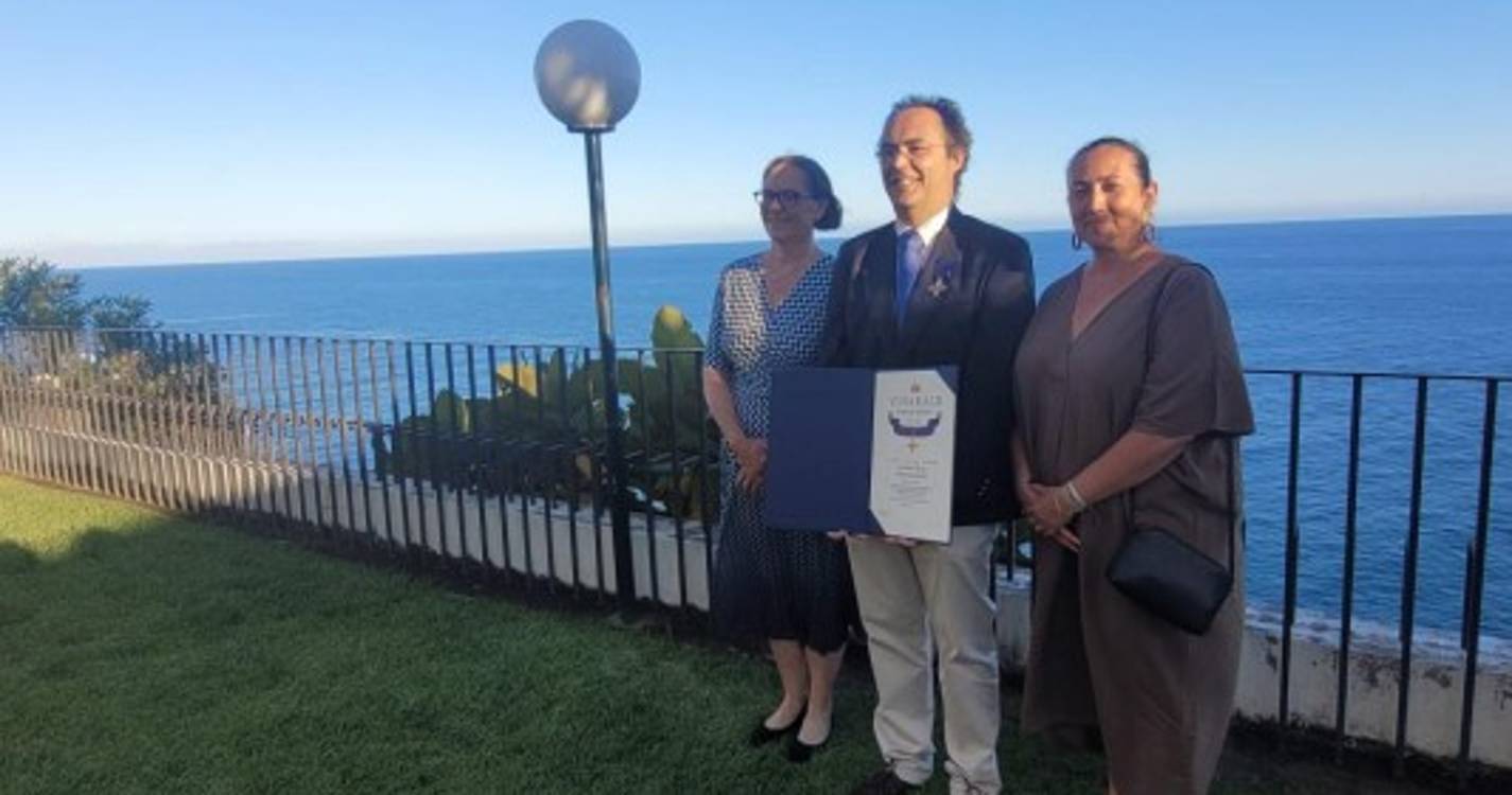 Cônsul Honorário da Noruega no Funchal agraciado com Medalha de Ordem de Mérito (com fotos)