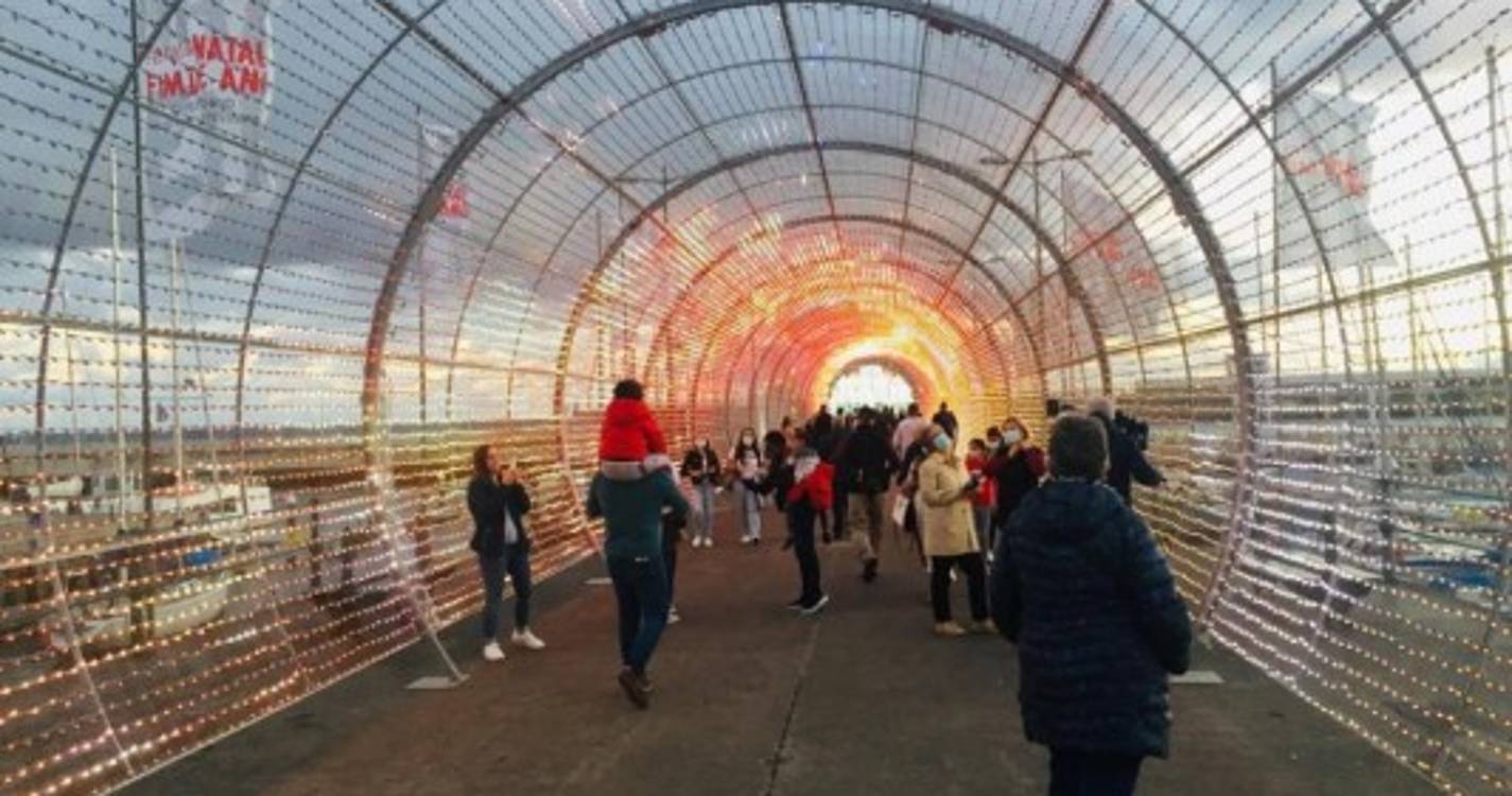 Iluminação de Natal já dá cor ao Funchal (com fotos e vídeo)