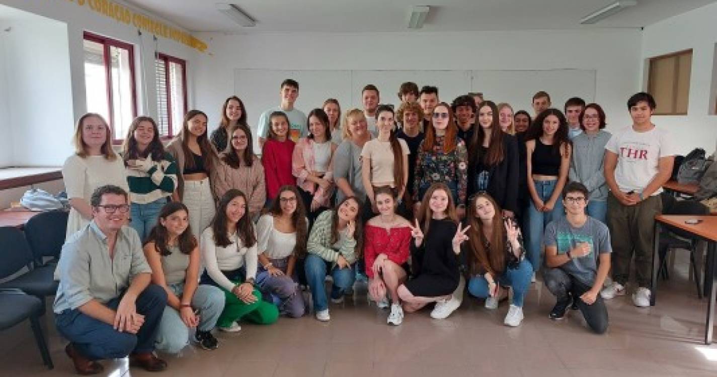 Alunos ucranianos visitam escolas madeirenses no âmbito de programa sobre literacia dos media