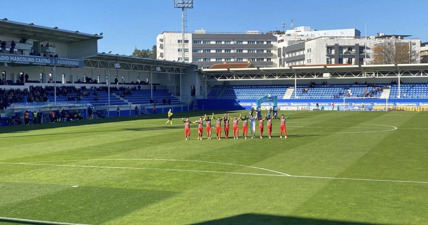 II Liga: Marítimo empatado ao intervalo em Santa Maria da Feira