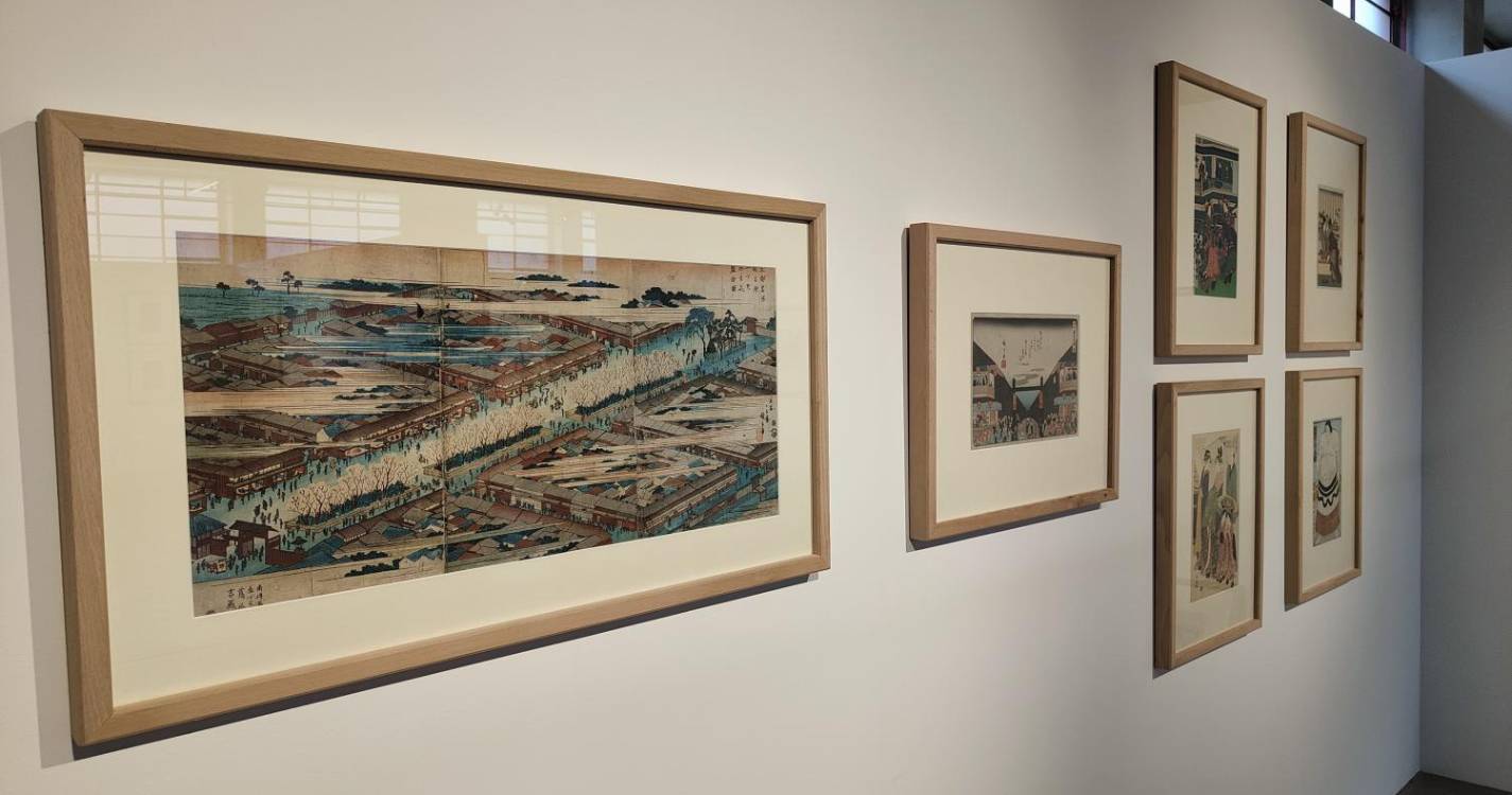 ‘Ukiyo-e: a beleza e a cor do efémero’ inaugura quinta-feira no CCIF