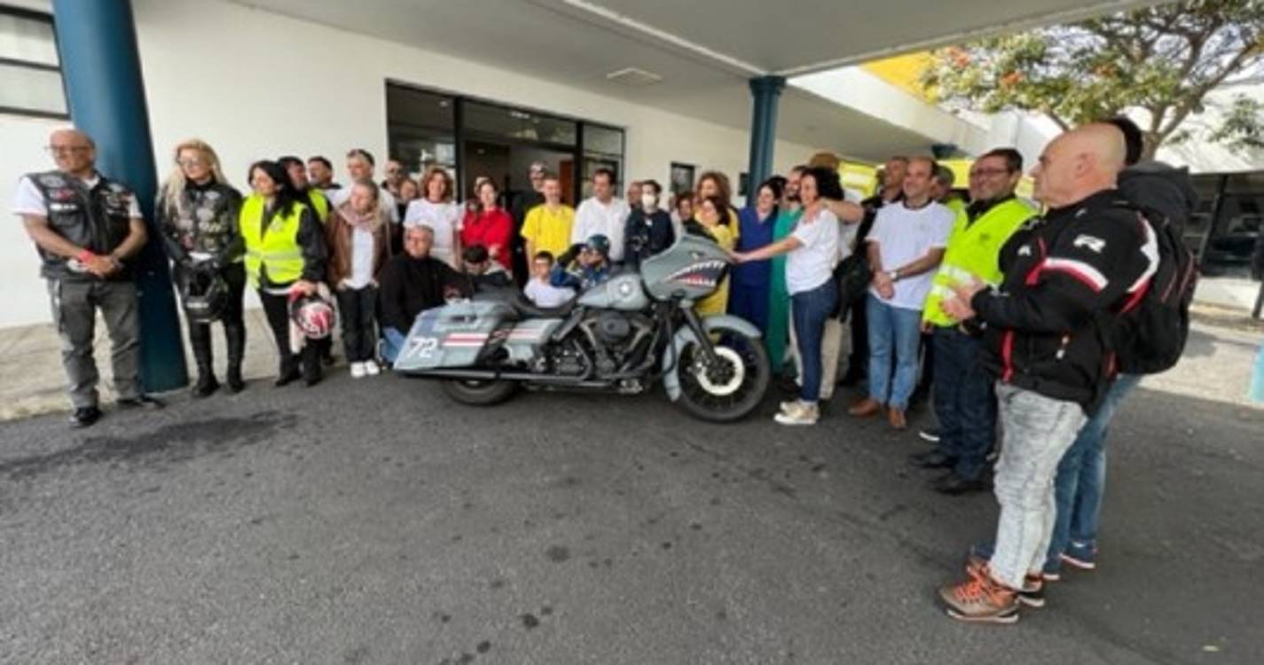 600 motas percorrem mais de 200 km pelos profissionais de Saúde da Madeira