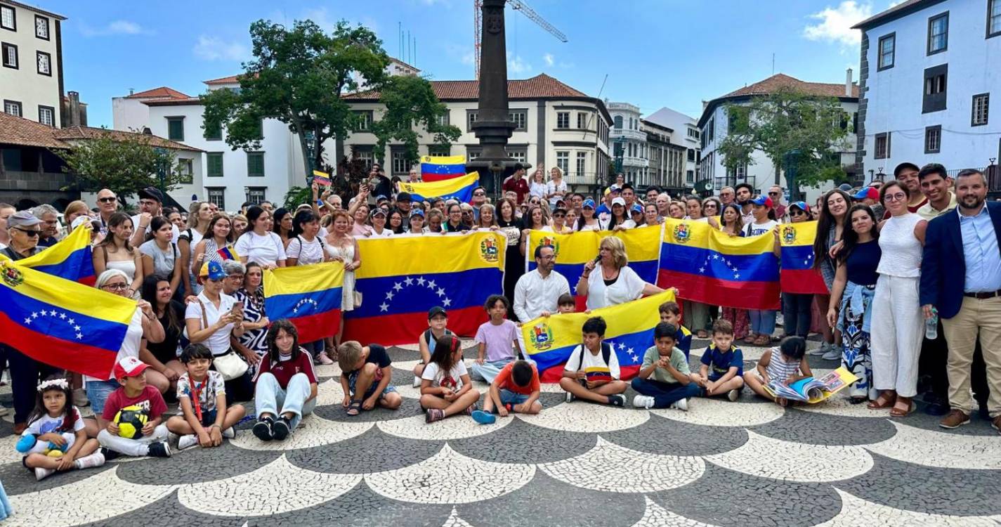 Madeira com o coração na Venezuela