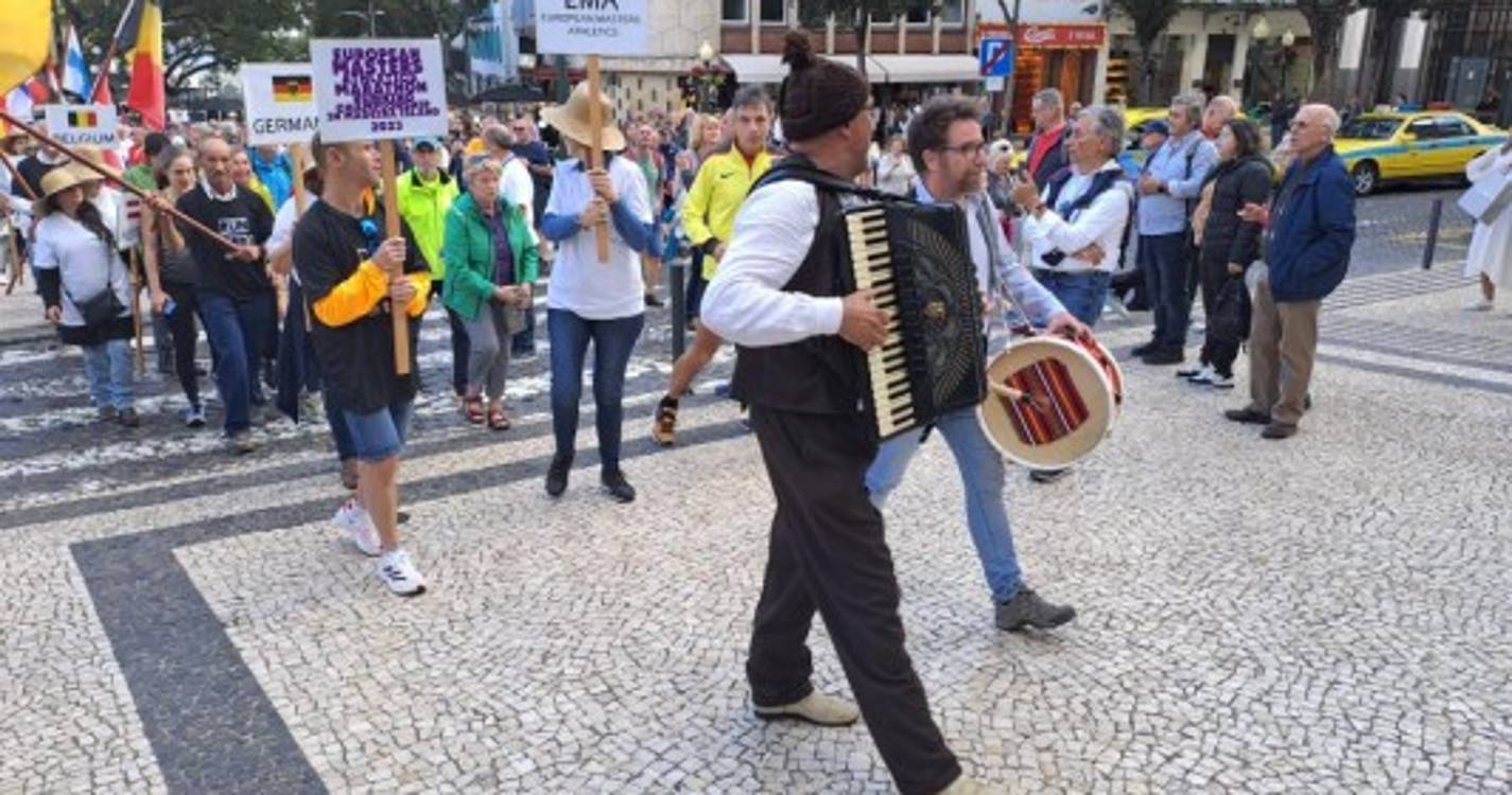 Maratona do Funchal: 'Masters' desfilaram antes da competição