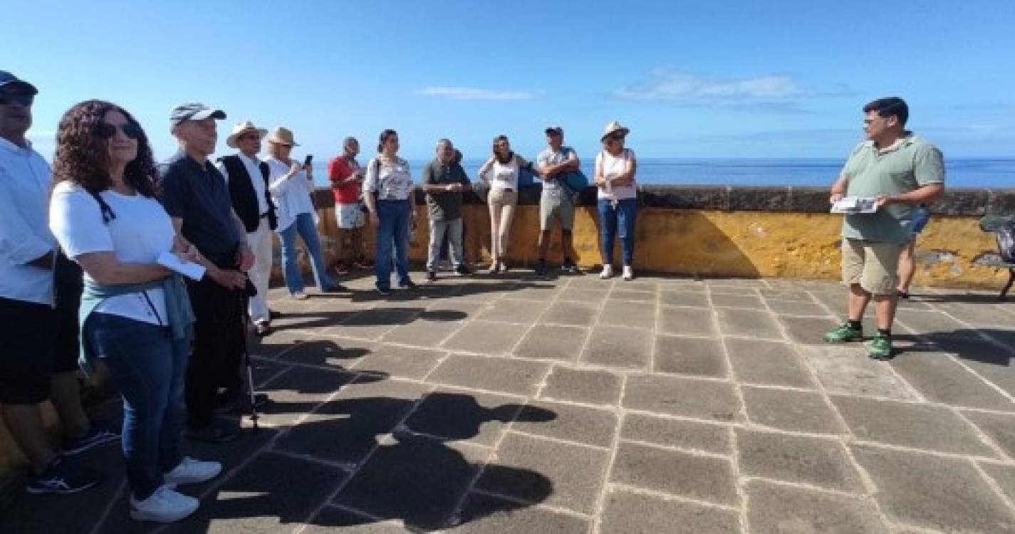 Jornalistas ficaram a conhecer a geodiversidade do centro histórico do Funchal (com fotos)