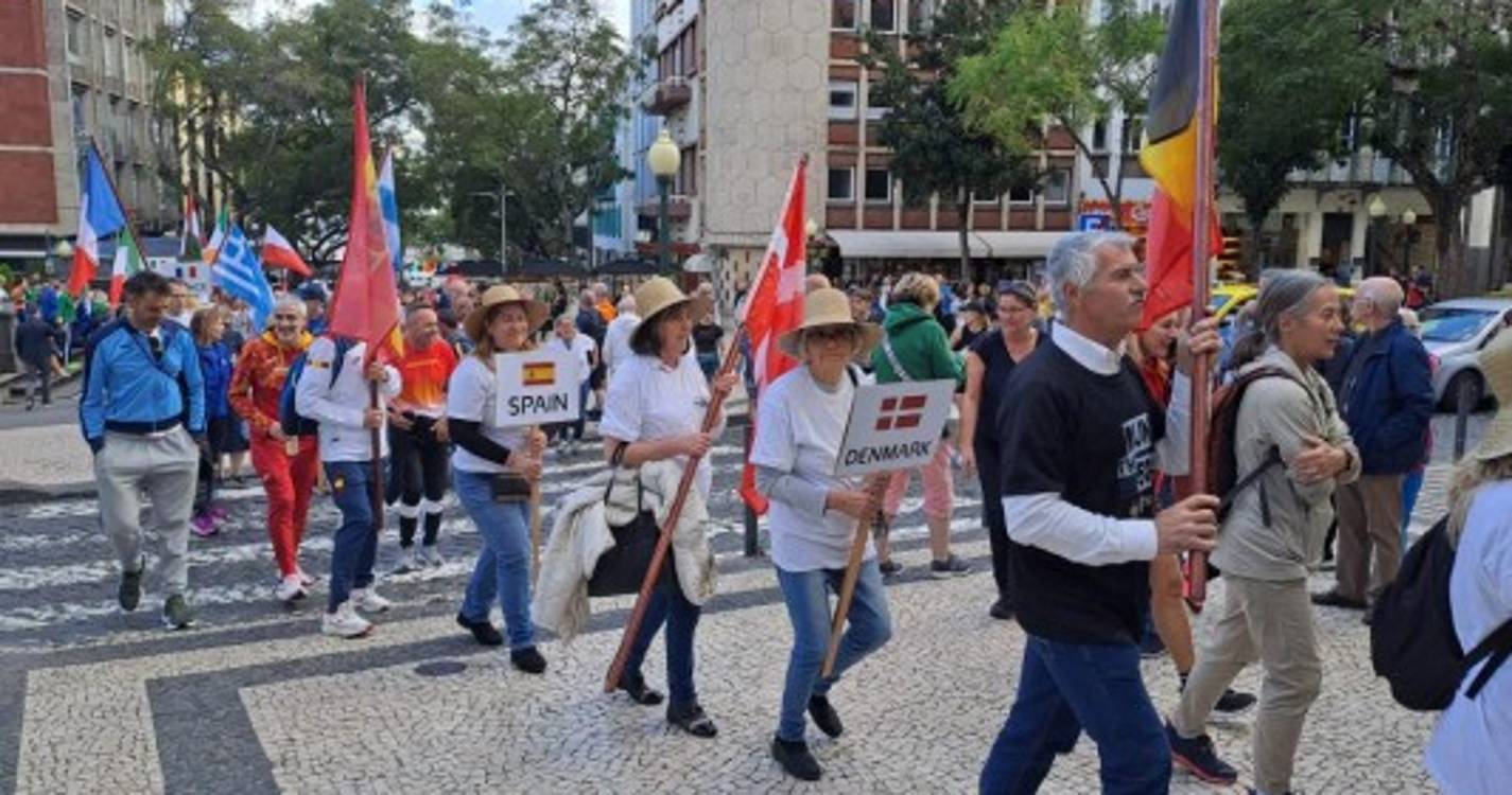 Maratona do Funchal: 'Masters' desfilaram antes da competição