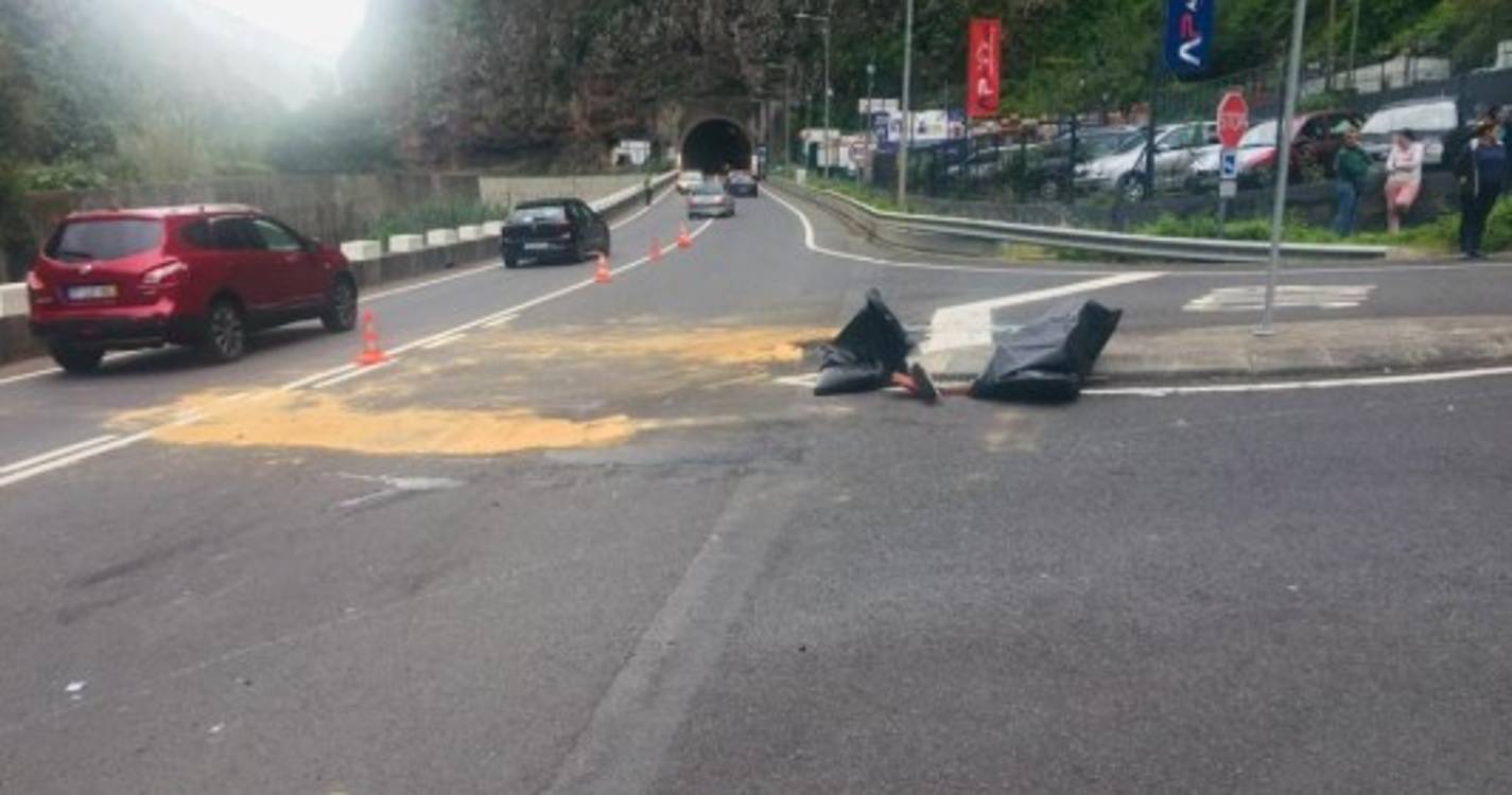 Ribeira Brava: Choque grave na Meia Légua fez cinco feridos (com fotos)