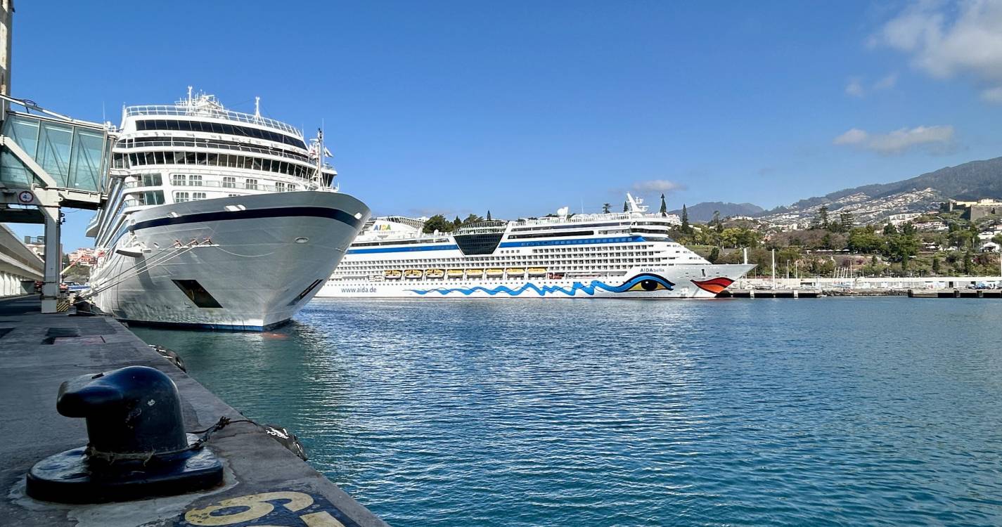 Mais de 3 mil viajantes passam o dia na Madeira