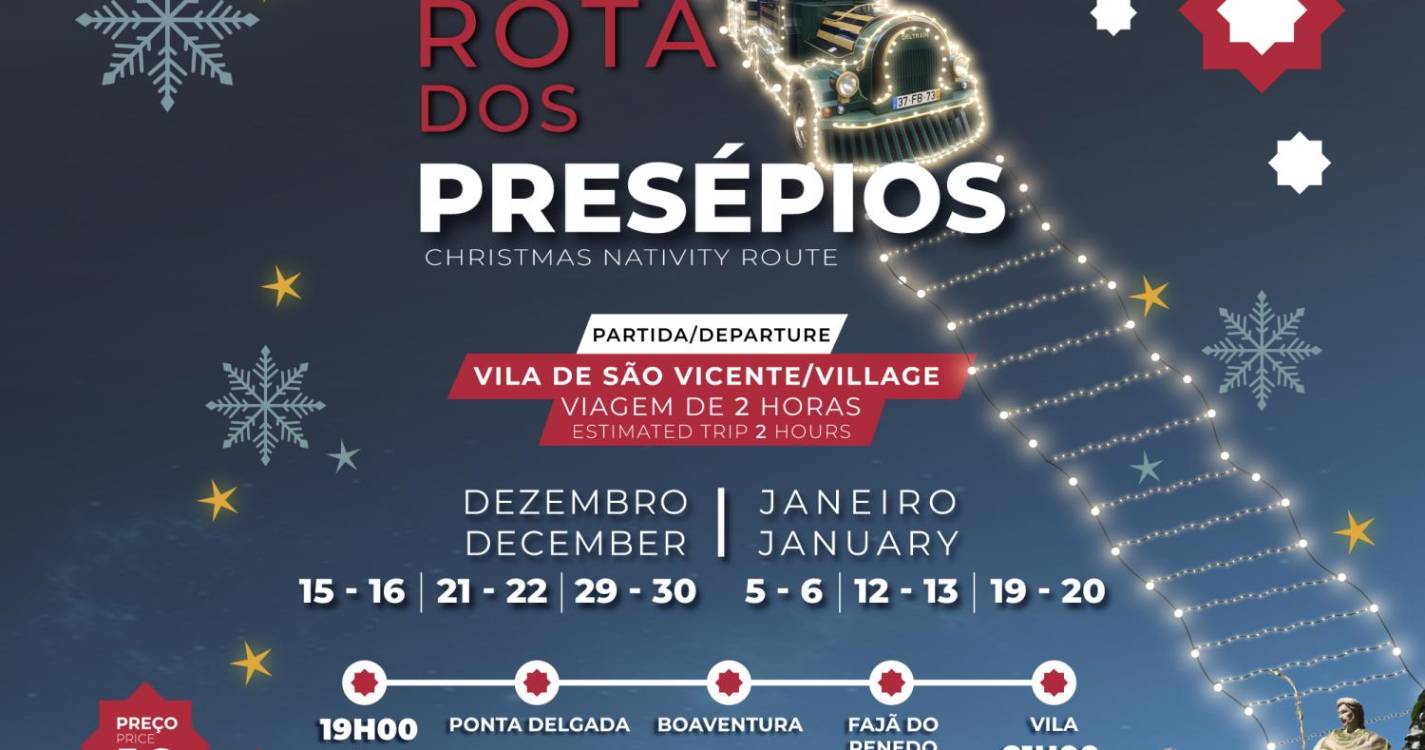 Naturnorte promove Roteiro dos Presépios a bordo do Comboio Turístico