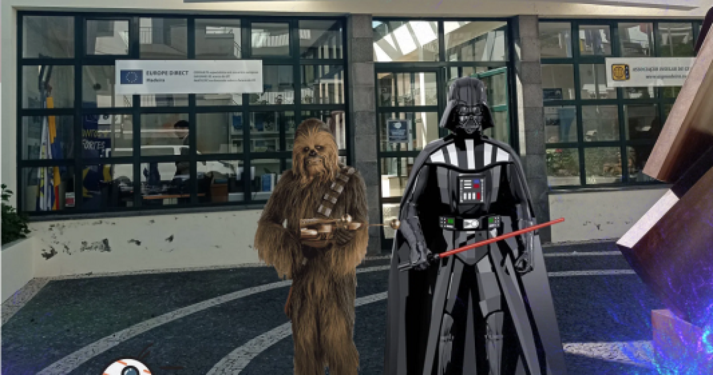 Filmagens de Star Wars dão força à criatividade nas redes sociais