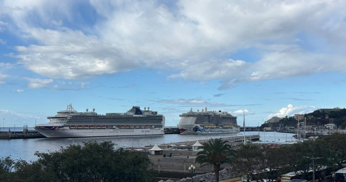Quase 12 mil pessoas desembarcaram no Funchal