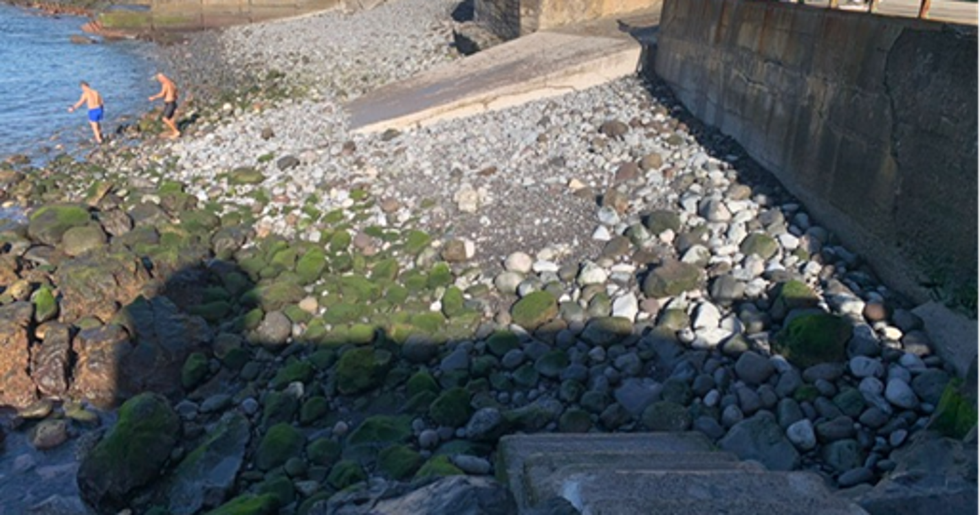 Funchal avança com a obra de requalificação da rampa de acesso à Praia de São Tiago