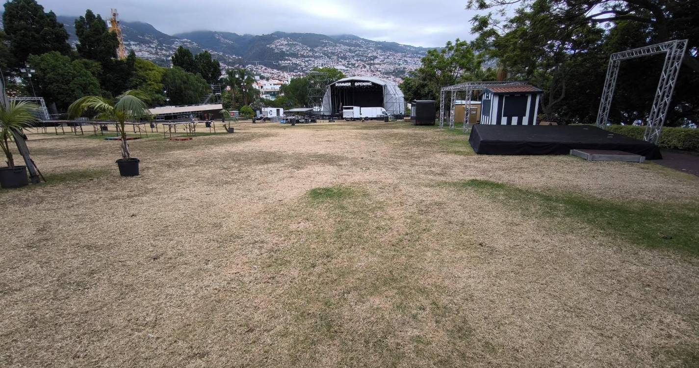 Raimundo Quintal indignado com estado degradante do Parque de Santa Catarina