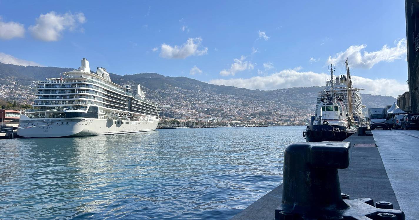 Funchal recebe dois cruzeiros de luxo nesta quinta-feira