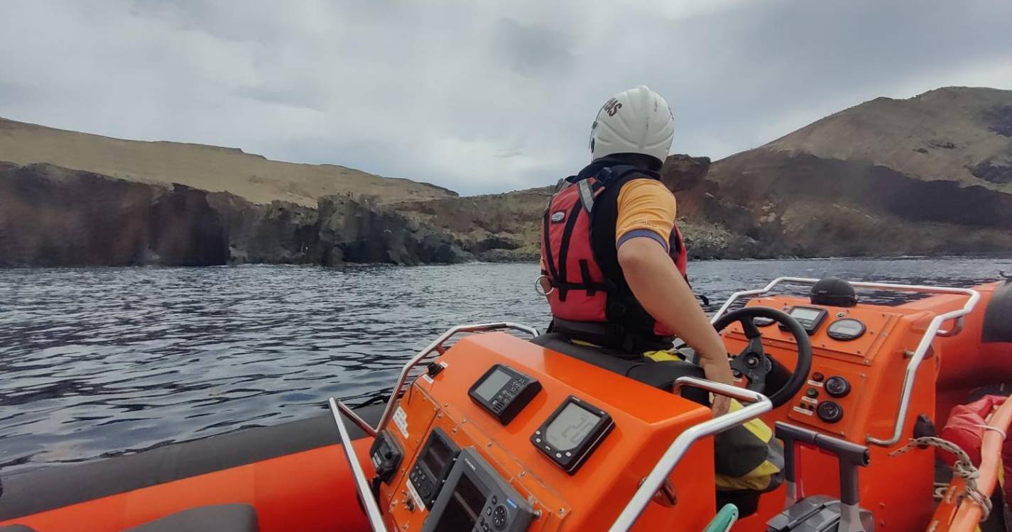 Turista ferida resgatada pelo SANAS no Caniçal